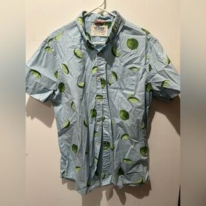 🍋‍🟩🍻 Key Lime novelty button down shirt